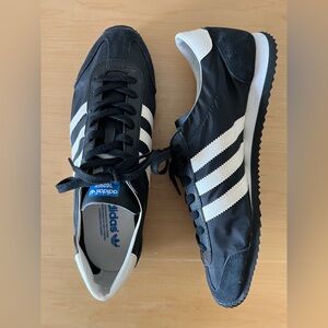 Adidas Originals Black Suede Nylon 1609er Trainer Shoes G18820 10 US 9.5 UK